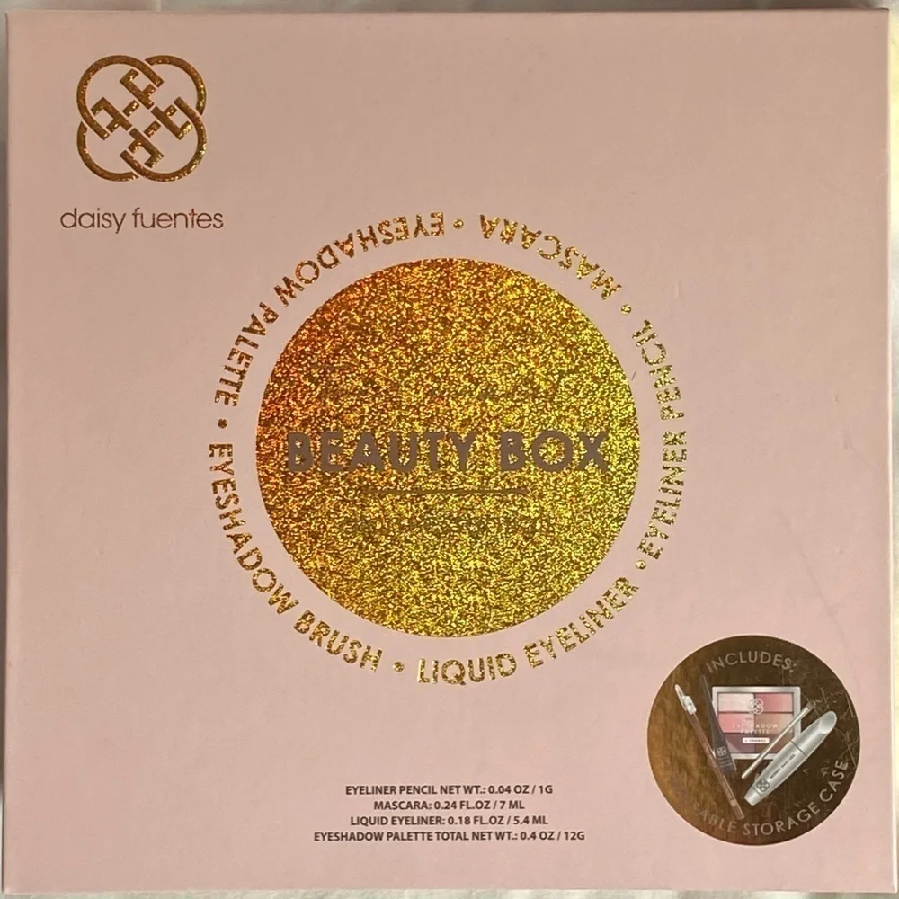 Beauty Box Glam Makeup Essentials Gift Set